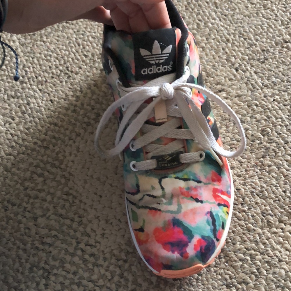 Adidas Women’s Watercolor Sneakers - Picture 2 of 2